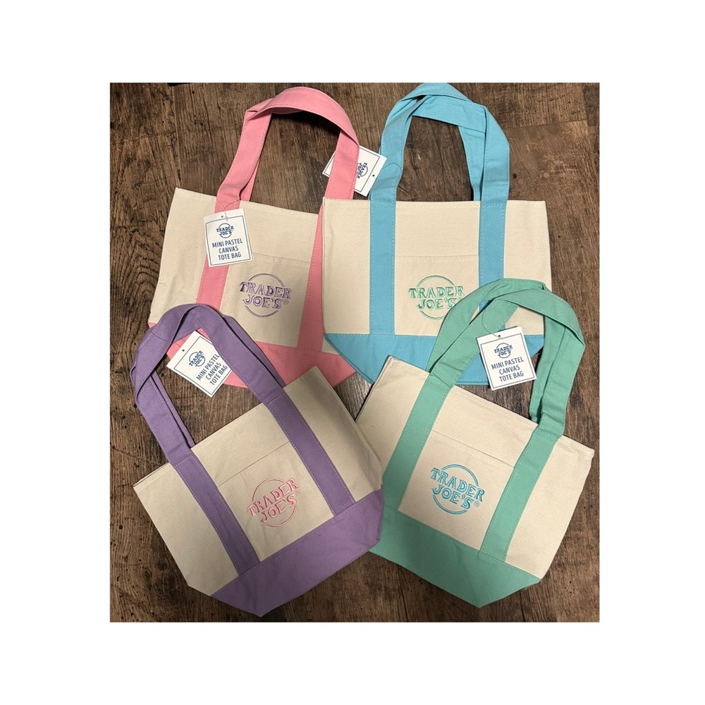 Trader Joe's mini totes